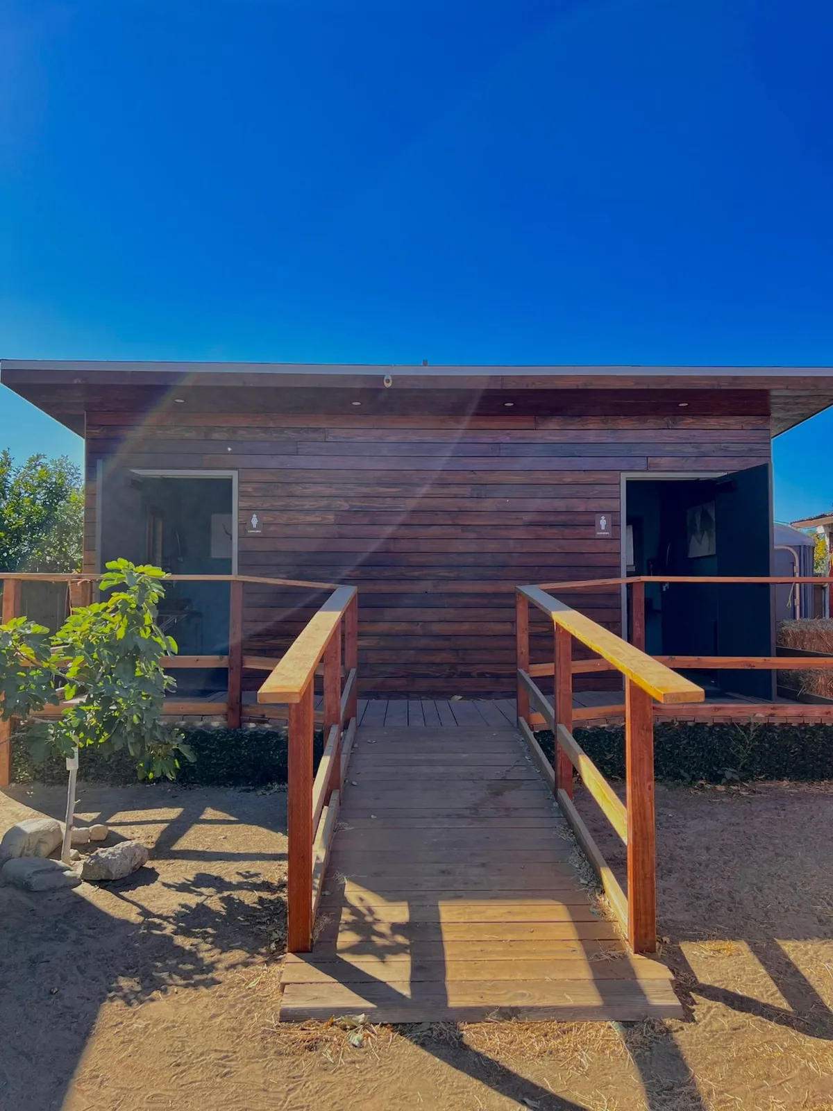 Ranch entrance gate — Rancho Lagunas outdoor ranch event venue in Bloomington, California